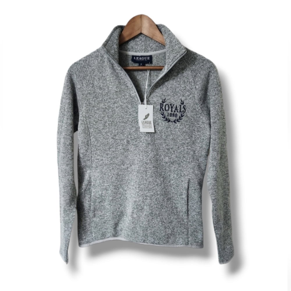 Royals 1988 Collegiate Zippered Sweater | League Collegiate Outfitters